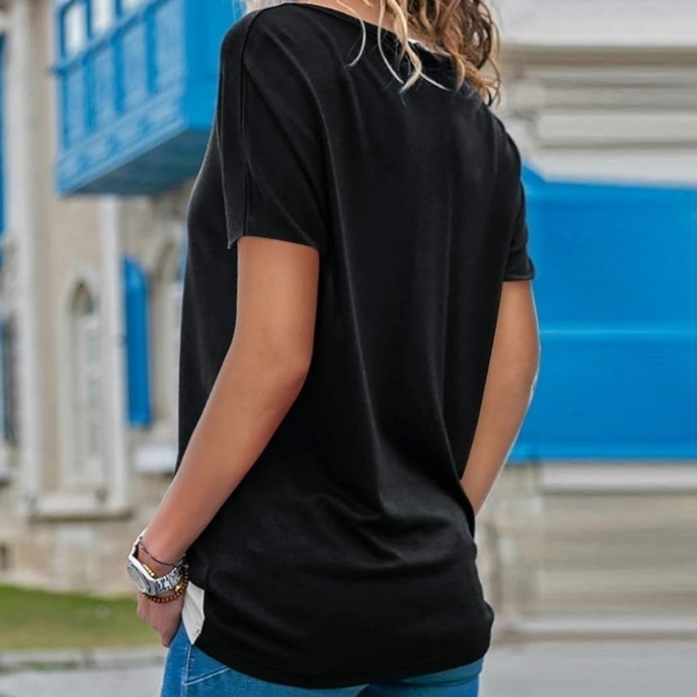 NWT ColorBlock Tee SzM - Picture 2 of 4